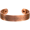 Magnetic Copper Bracelet - Celtic Trinity Knots