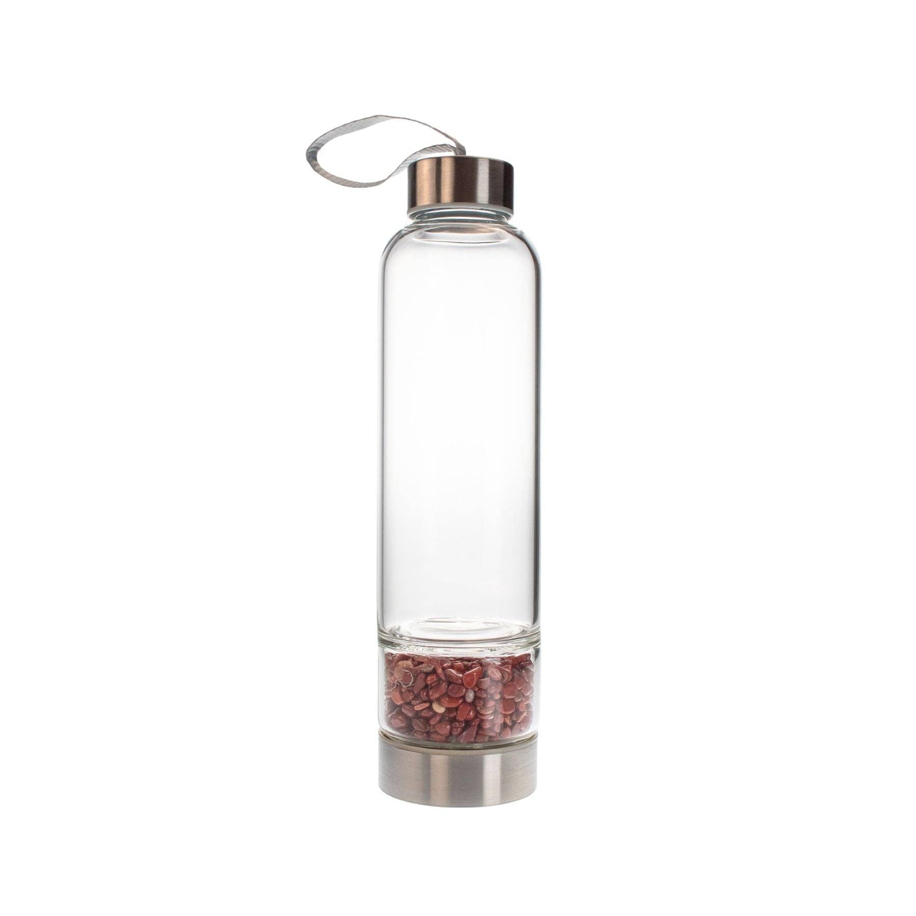 Crystal Water Bottle: Carnelian