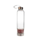 Crystal Water Bottle: Green Aventurine