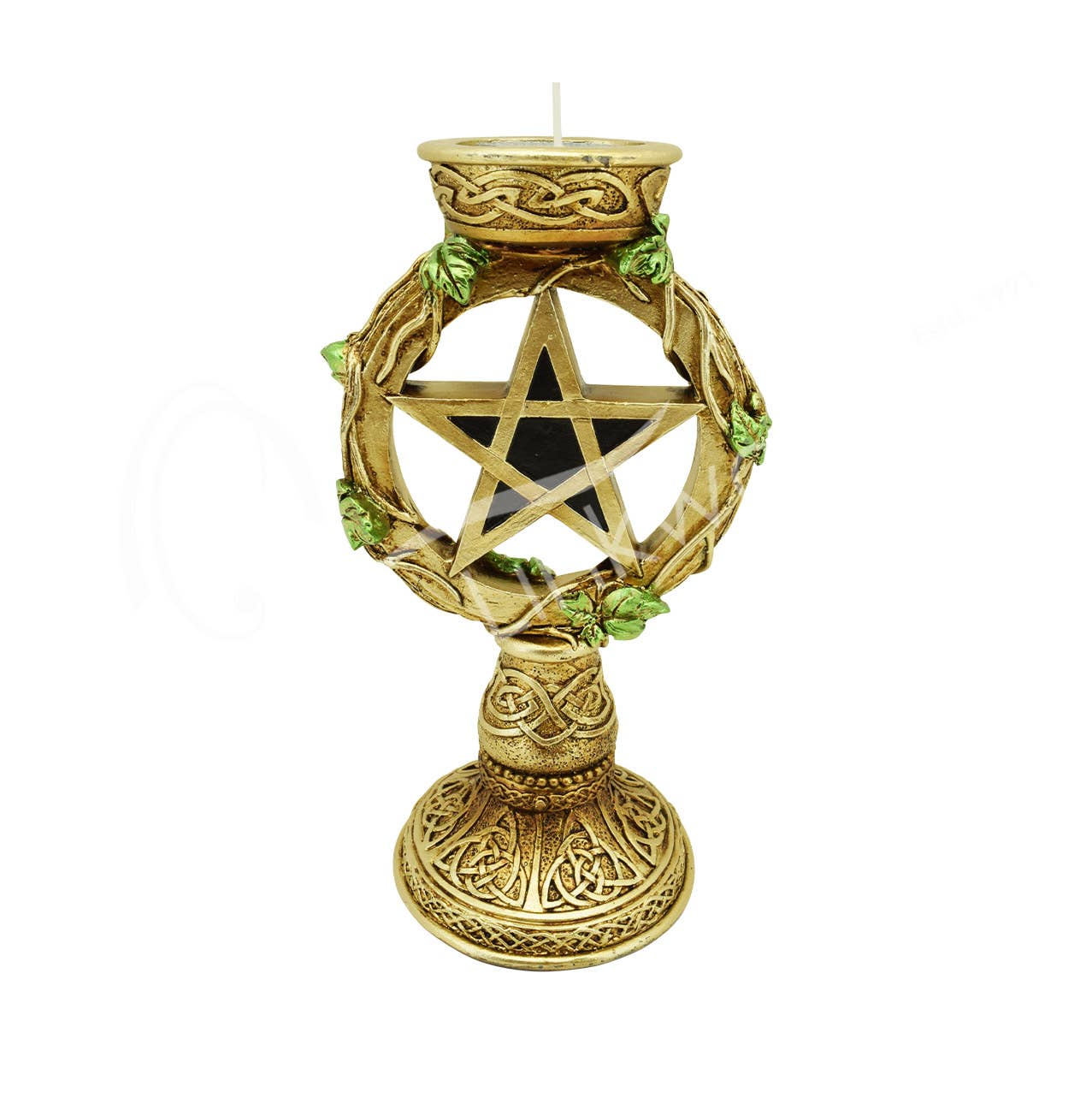 Pentacle Votive Candle Holder