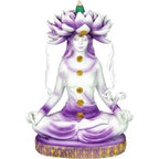 Polyresin Backflow Incense Burner - Lotus Chakra Goddess