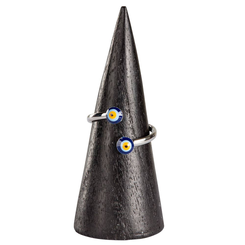 Evil Eye Adjustable Ring