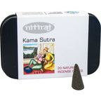Nitiraj Natural Cones Box of 20 - Kama Sutra