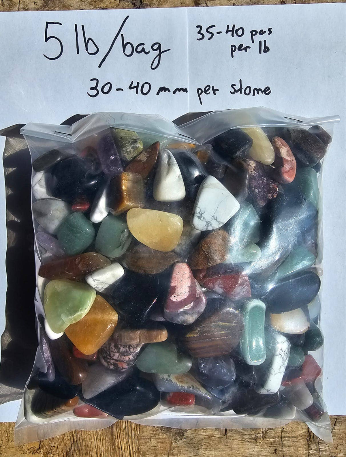 Natural Stones Mix Tumbled