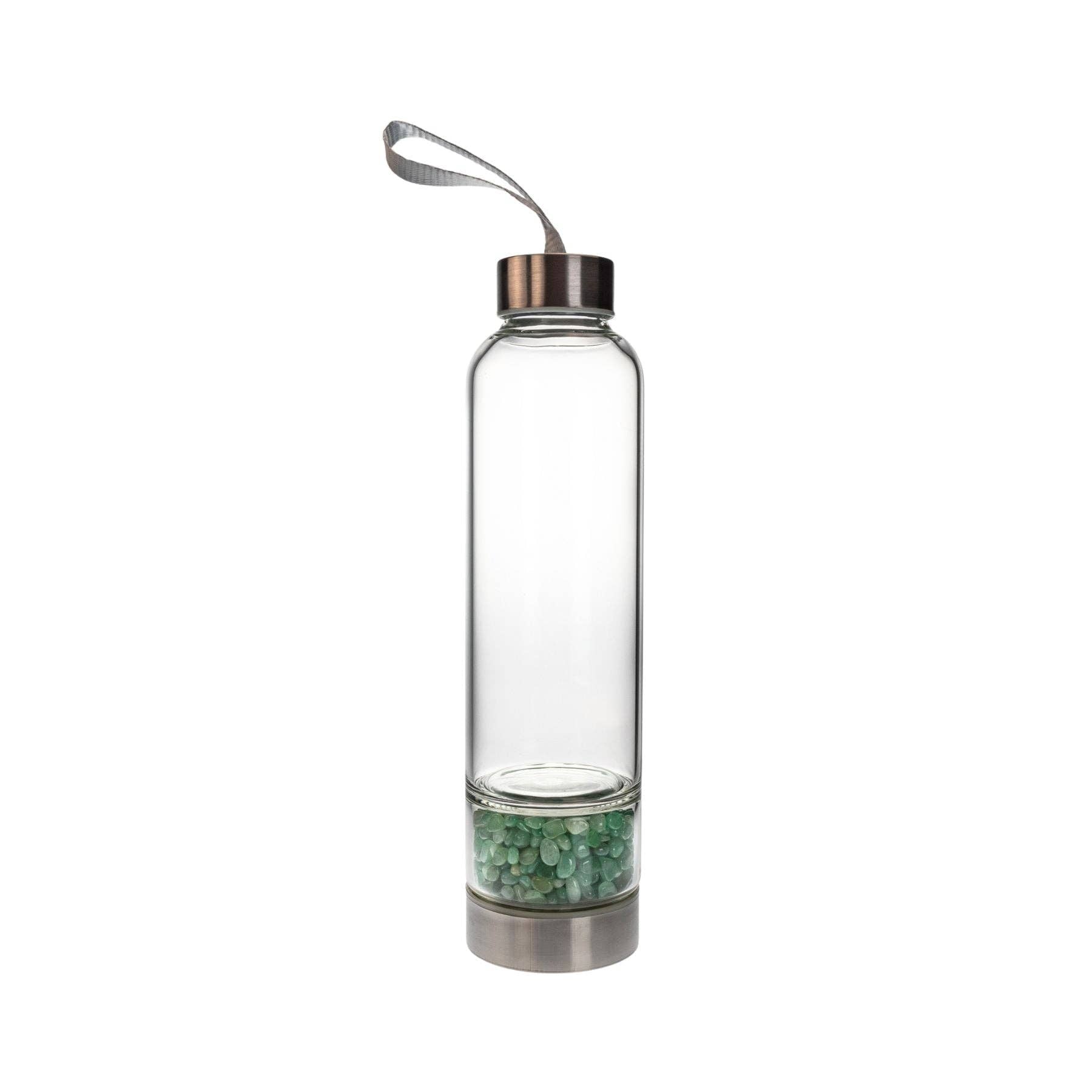 Crystal Water Bottle: Carnelian