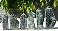 1 lb Natural Seraphinite Tower Obelisk Point Wand Crystal