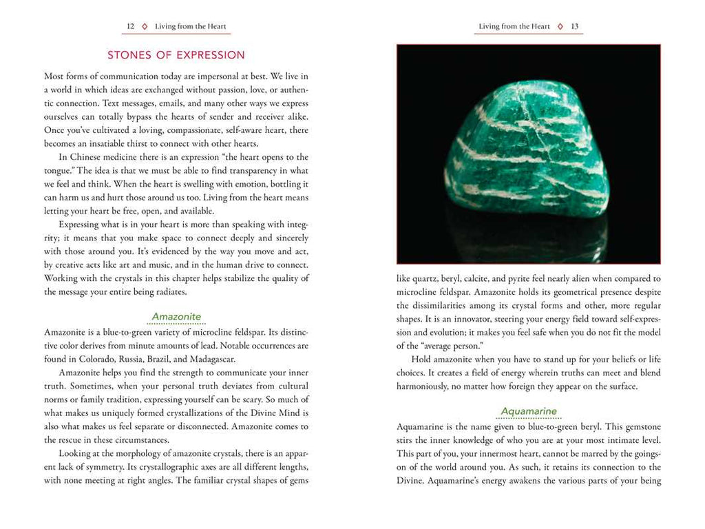 Crystal Healing for the Heart by Nicholas Pearson: Paperback 288 pages / English