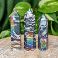 Black Zebra Jasper Aura Tower
