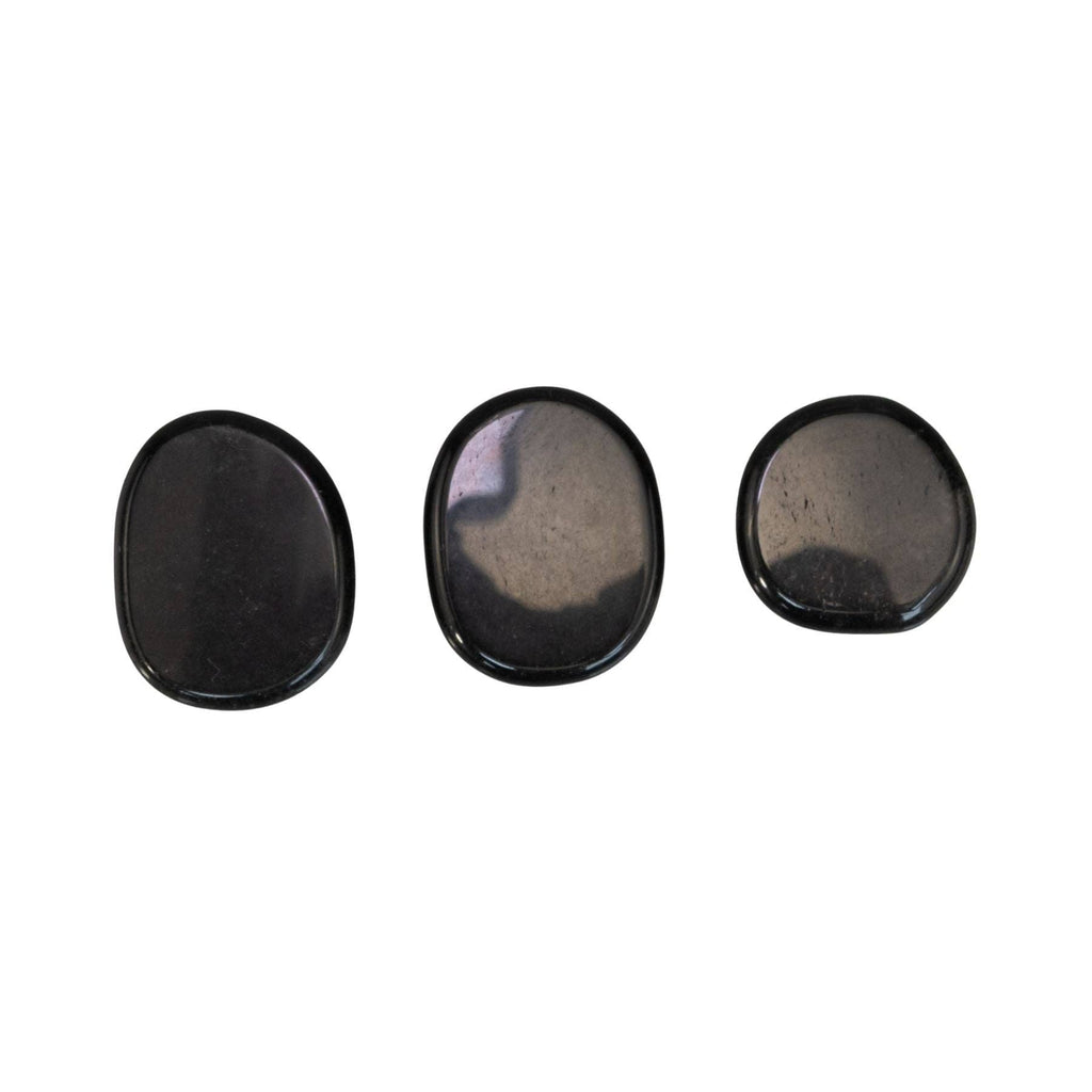 Black Tourmaline Palm Stone.