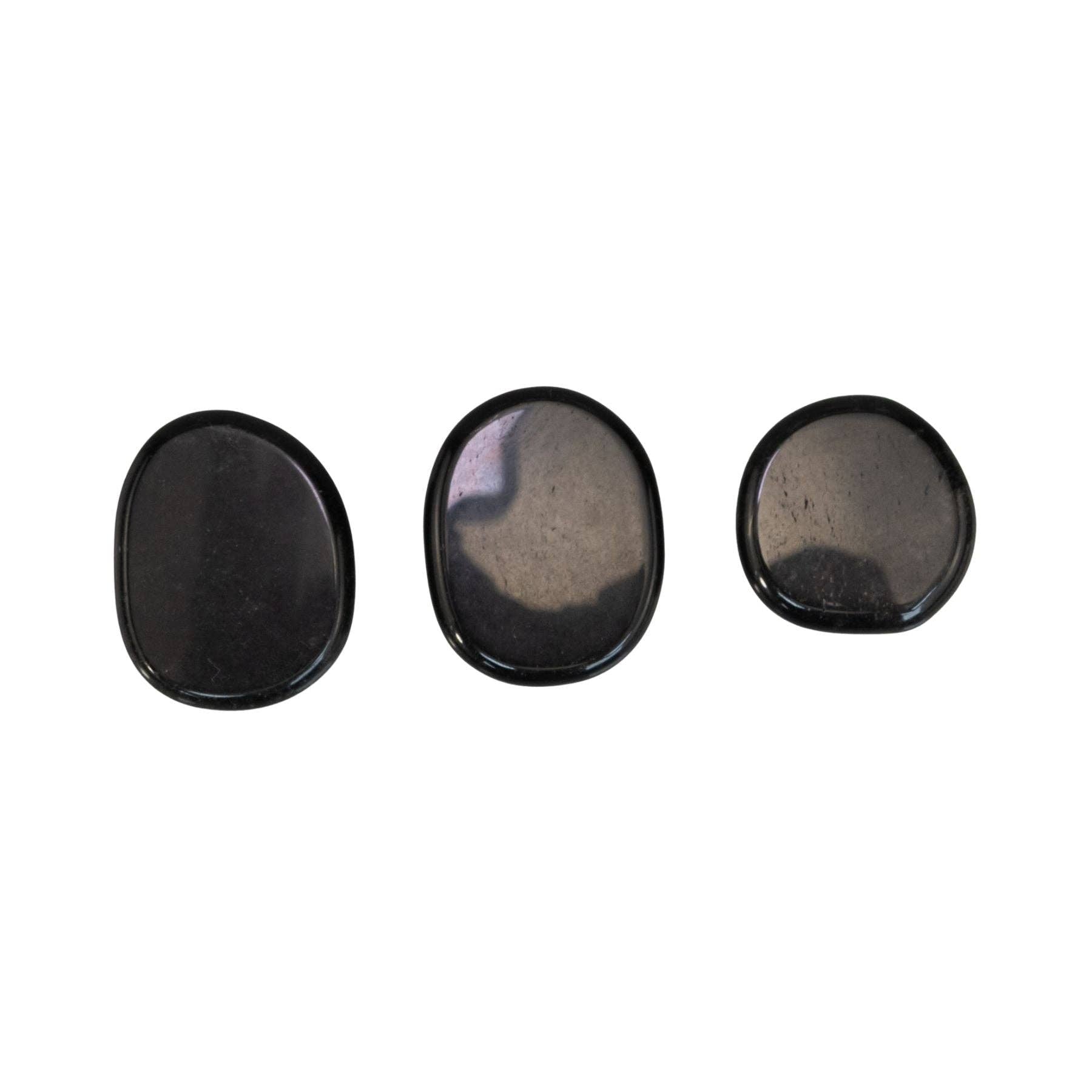 Black Tourmaline Palm Stone.