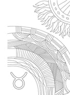 Taurus: Your Cosmic Coloring Book by Mecca Woods: Paperback 48 pages / English