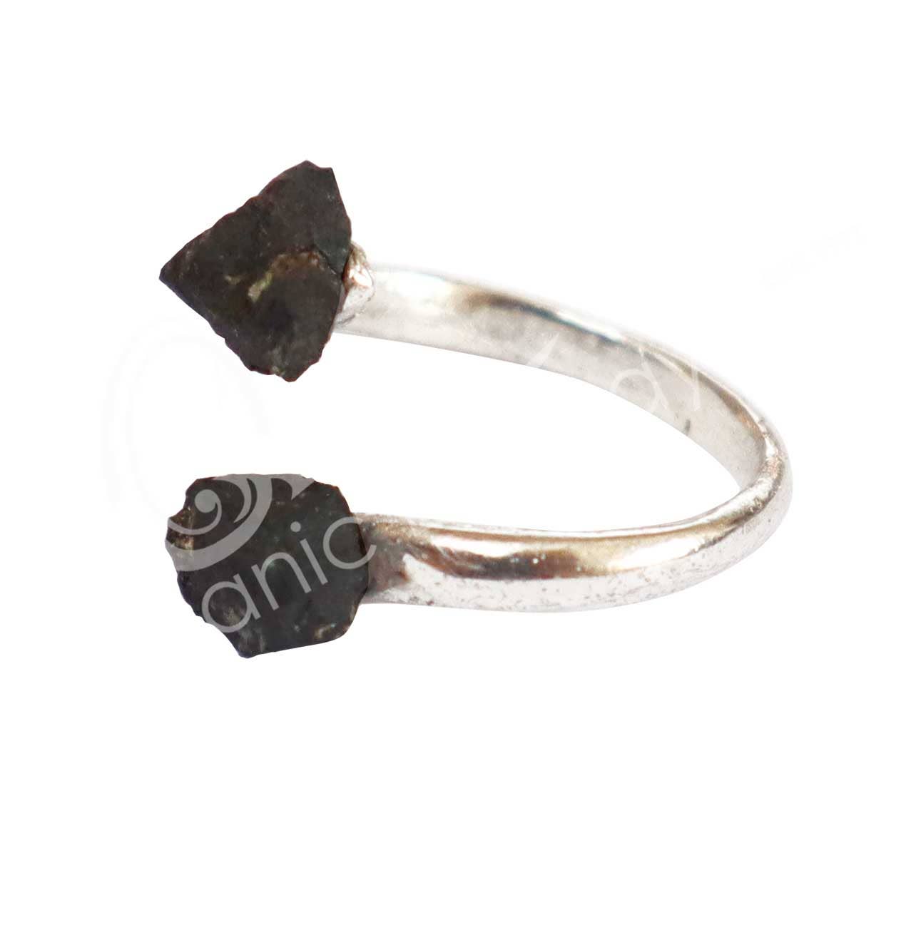 Ring - Shungite Metal Adjustable 20-22 mm Dia.