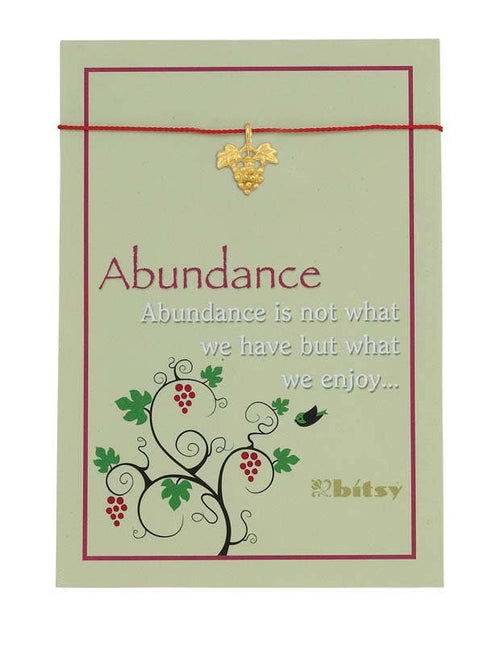 Abundance Pendant Charm Necklace