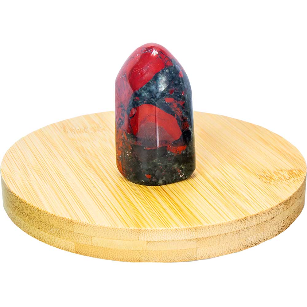 Freeform Standing Polished - African Bloodstone (Each): African Bloodstone