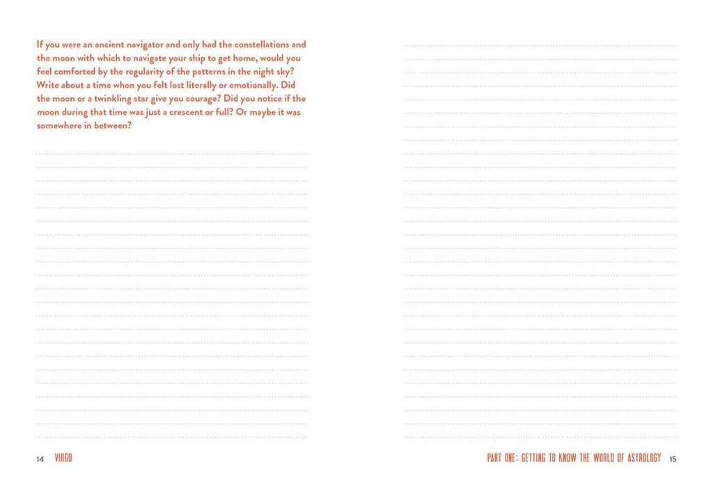 Virgo: A Guided Journal by Constance Stellas: Hardcover 176 pages / English