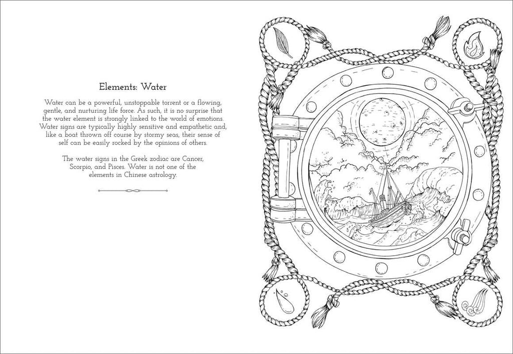 Astrology Coloring by Ana Jarén: Paperback 96 pages / English