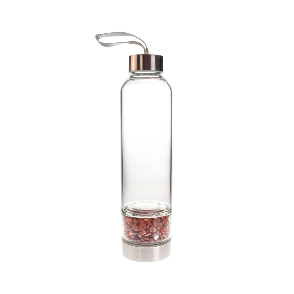 Crystal Water Bottle: Rose Quartz