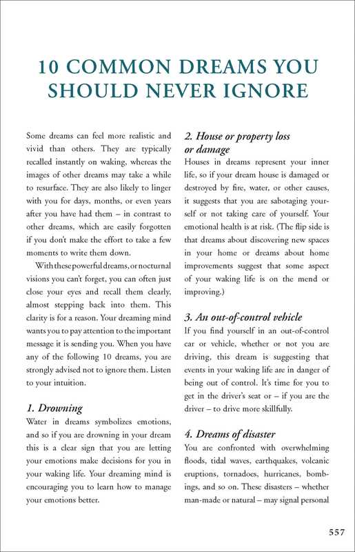 Dream Dictionary by Theresa Cheung: Paperback 592 pages / English