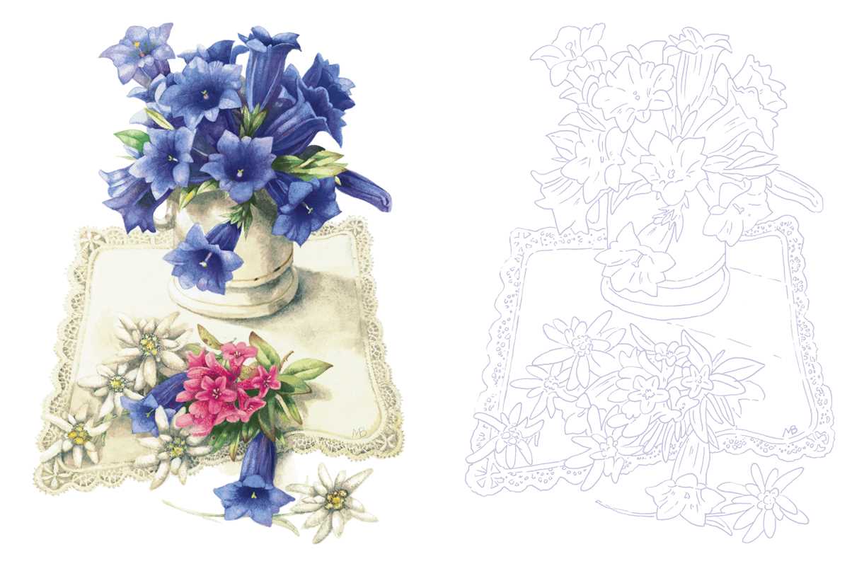 Posh Adult Coloring Book: Inspired by Nature by Marjolein Bastin: Paperback 128 pages / English