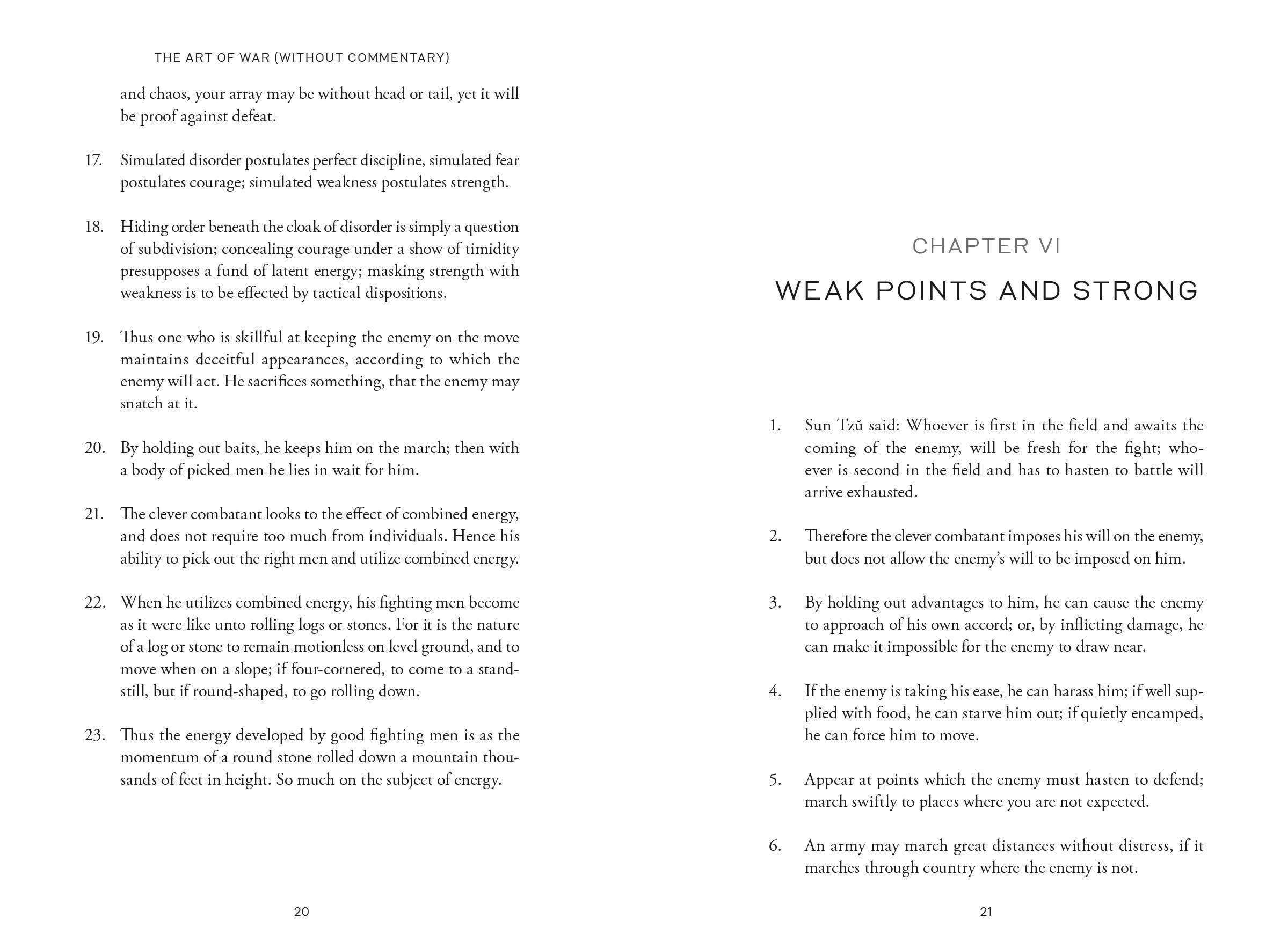 The Art of War by Sun Tzu