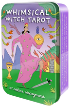 Whimsical Witch Tarot in a Tin