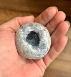Ethically Sourced CELESTITE Crystal Spheres: 200-299 grams