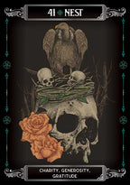 Earth & Bone Oracle by Sirian Shadow: Flashcards 112 pages / English