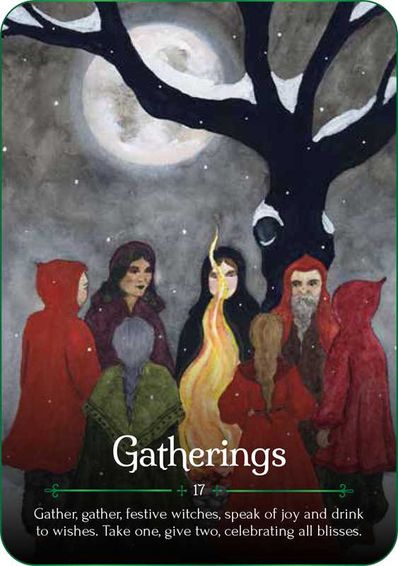 Seasons of the Witch: Yule Oracle by Lorriane Anderson: Flashcards 144 pages / English