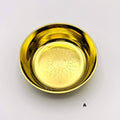 Brass Offering Bowls - Engraved - Crystals or Sun and Moon -: Sun & Moon