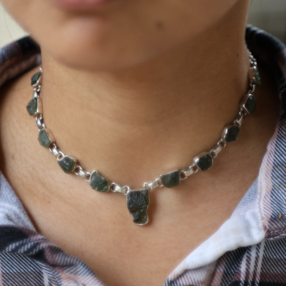Moldavite Necklace