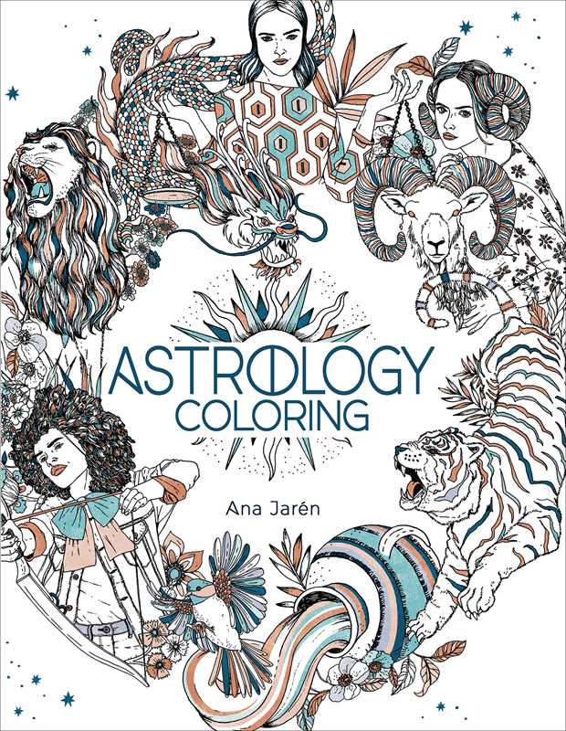 Astrology Coloring by Ana Jarén: Paperback 96 pages / English