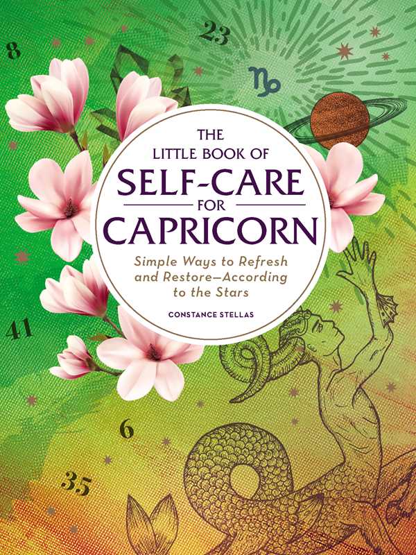 Little Book of Self-Care for Capricorn by Constance Stellas: Hardcover 160 pages / English