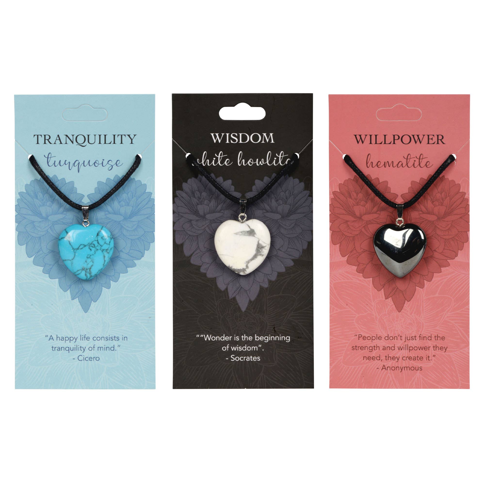 Heart Pendants: Tranquility (Turquoise)