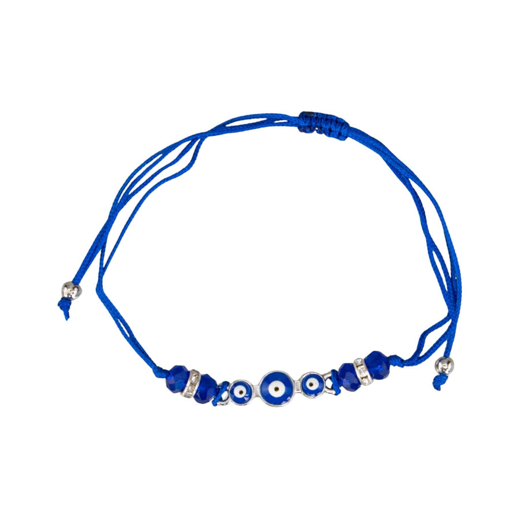 Evil Eye Knot Bracelet: Black
