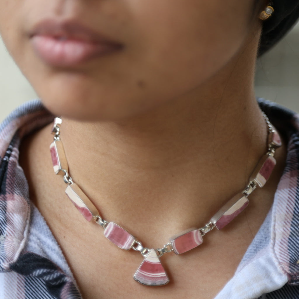Rhodochrosite Necklace