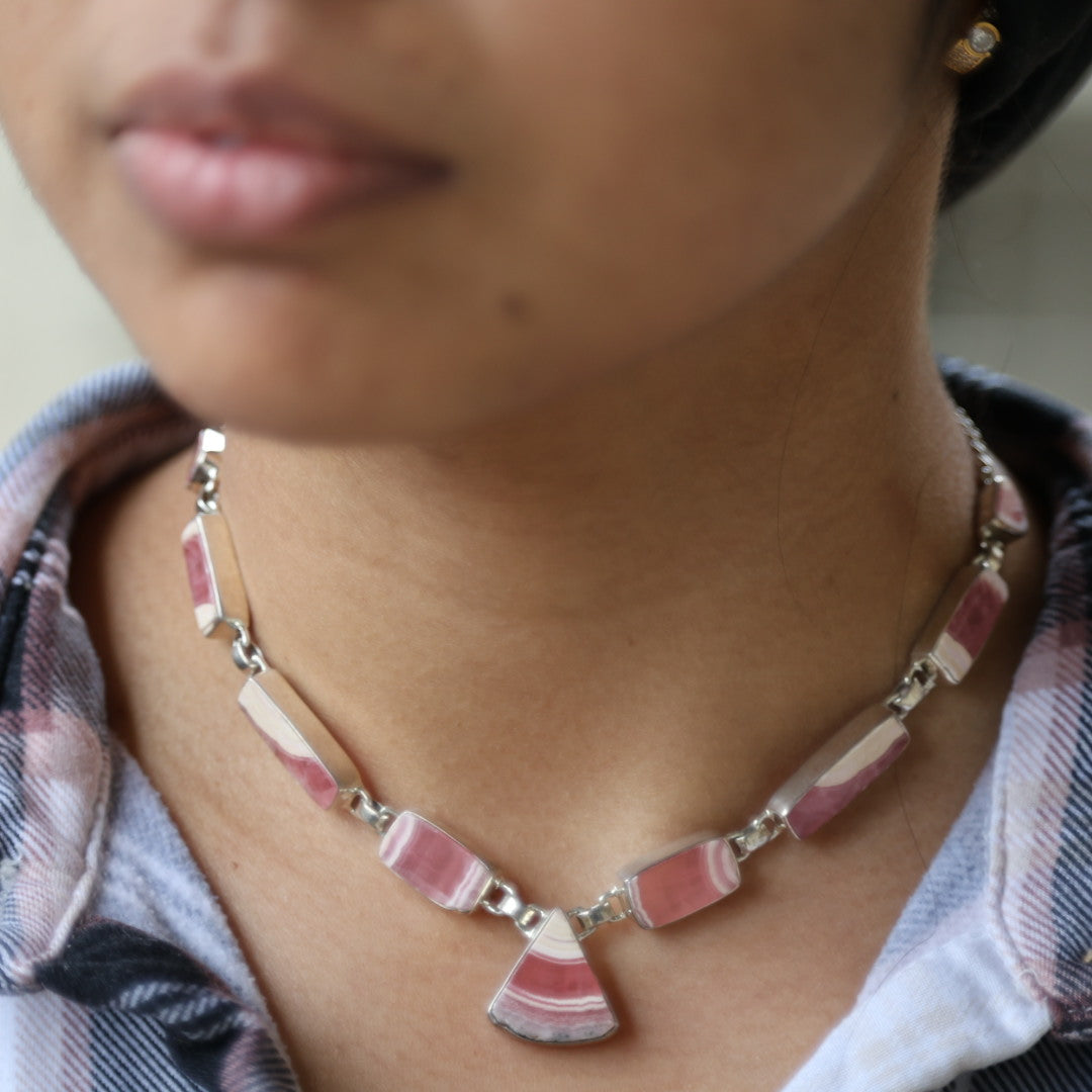 Rhodochrosite Necklace