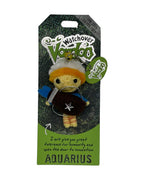 Aquarius - Watchover Voodoo Doll - Zodiac - Keychain