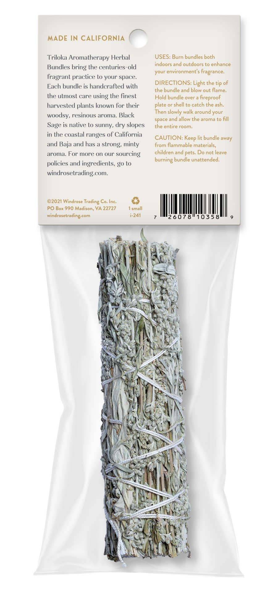 Triloka Black Sage - Small Herbal Bundle