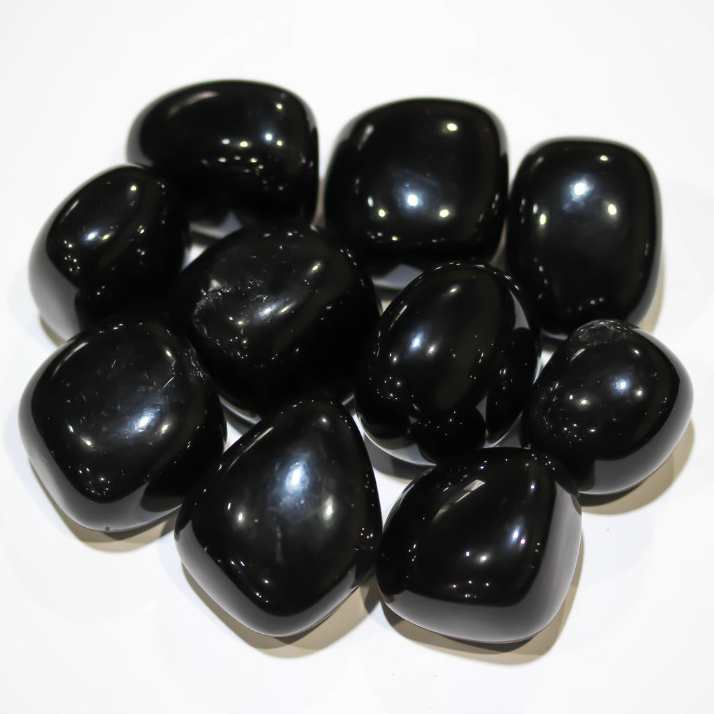 Black Obsidian Tumbled 30-45mm 1KG/2.2lbs