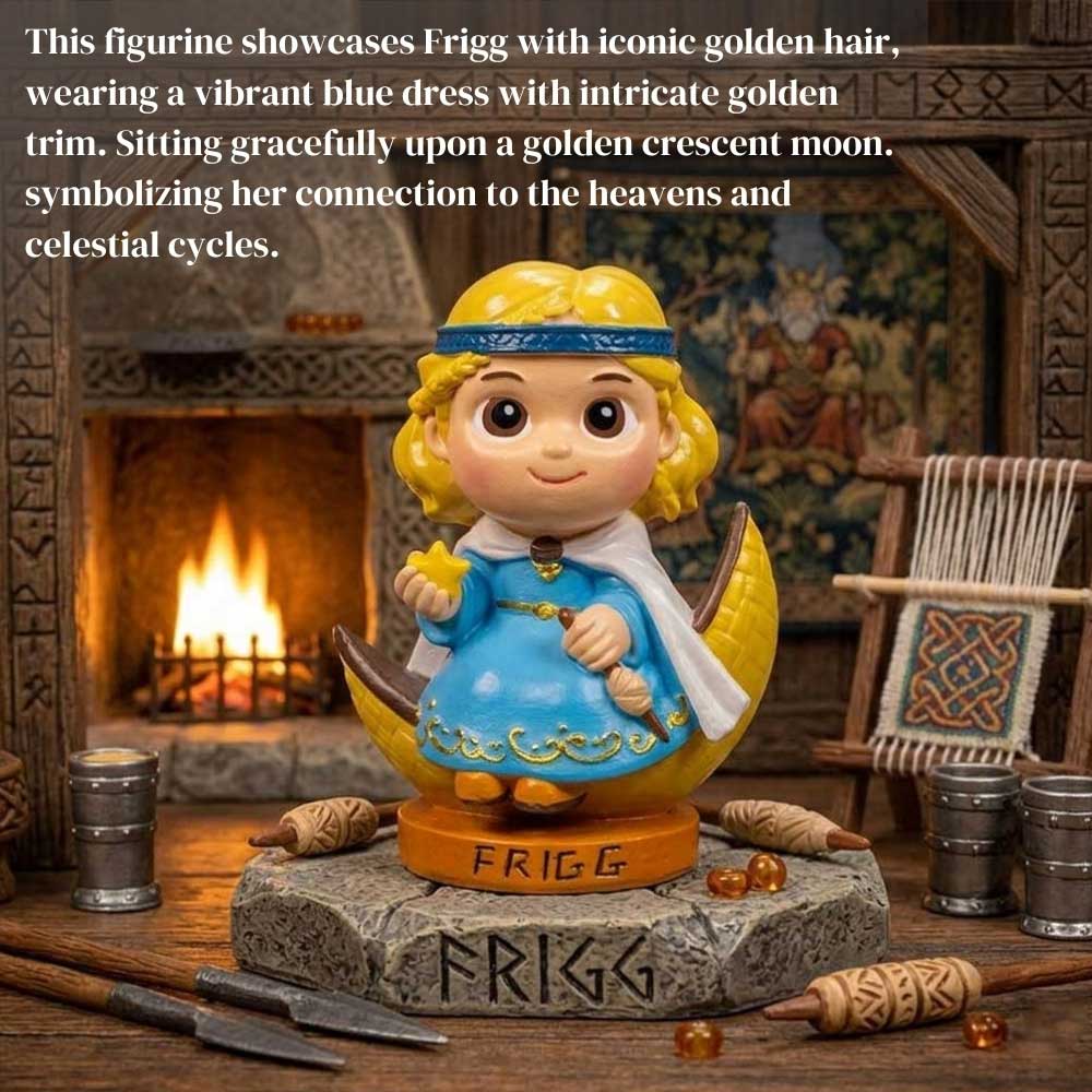 Polyresin Baby Viking Figurine - Frigg (Each)