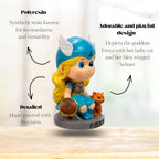 Polyresin Baby Viking Figurine - Freya (Each)