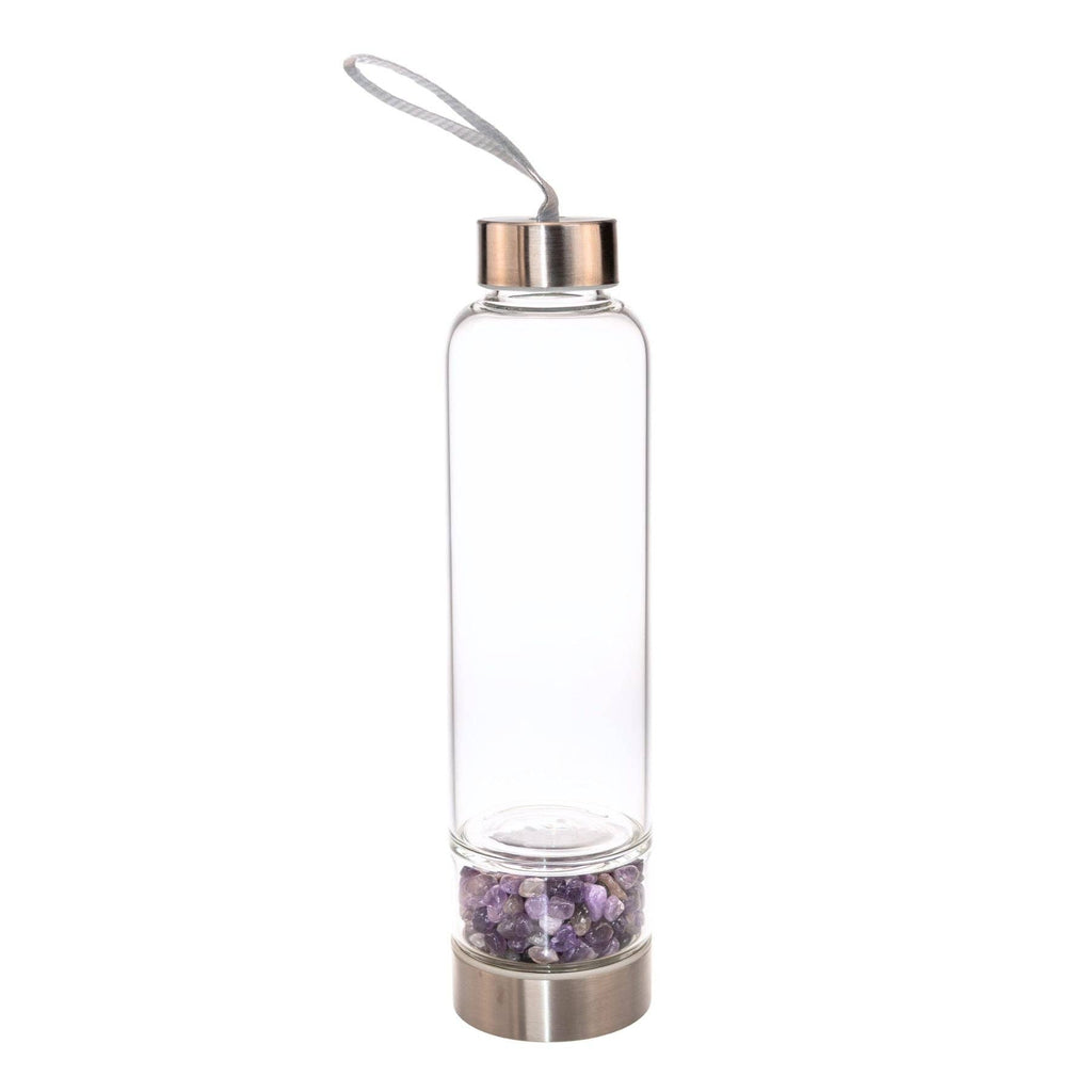 Crystal Water Bottle: Rose Quartz
