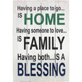 Reclaimed Wood Hanging Plaque - Blessing (Each)