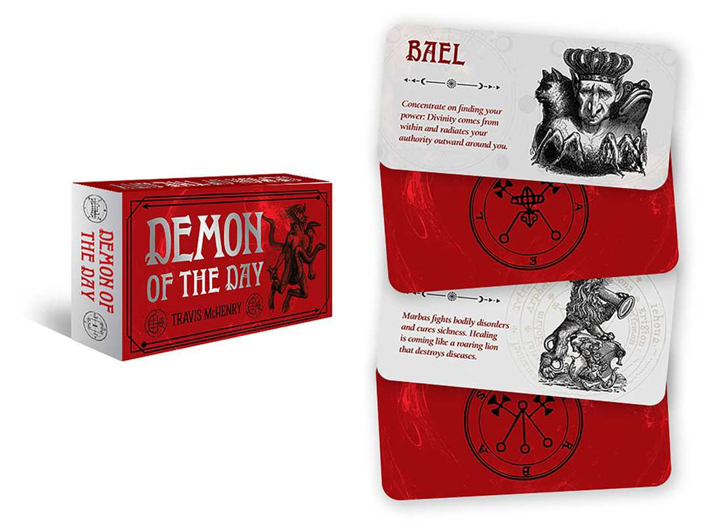 Demon of the Day by Travis McHenry: Flashcards 40 pages / English