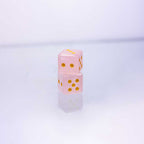 Gemstone Dice - Rose Quartz (Pair): Rose quartz