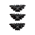 Black Obsidian Carved Bat.