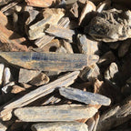 Kyanite raw stones - Blue healing Kyanite: 2 in