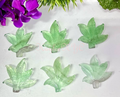2” Natural Fluorite Pot Leaf Healing