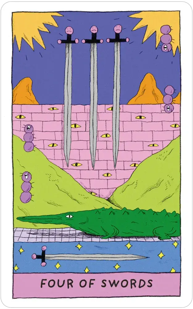 Whimsical Witch Tarot in a Tin