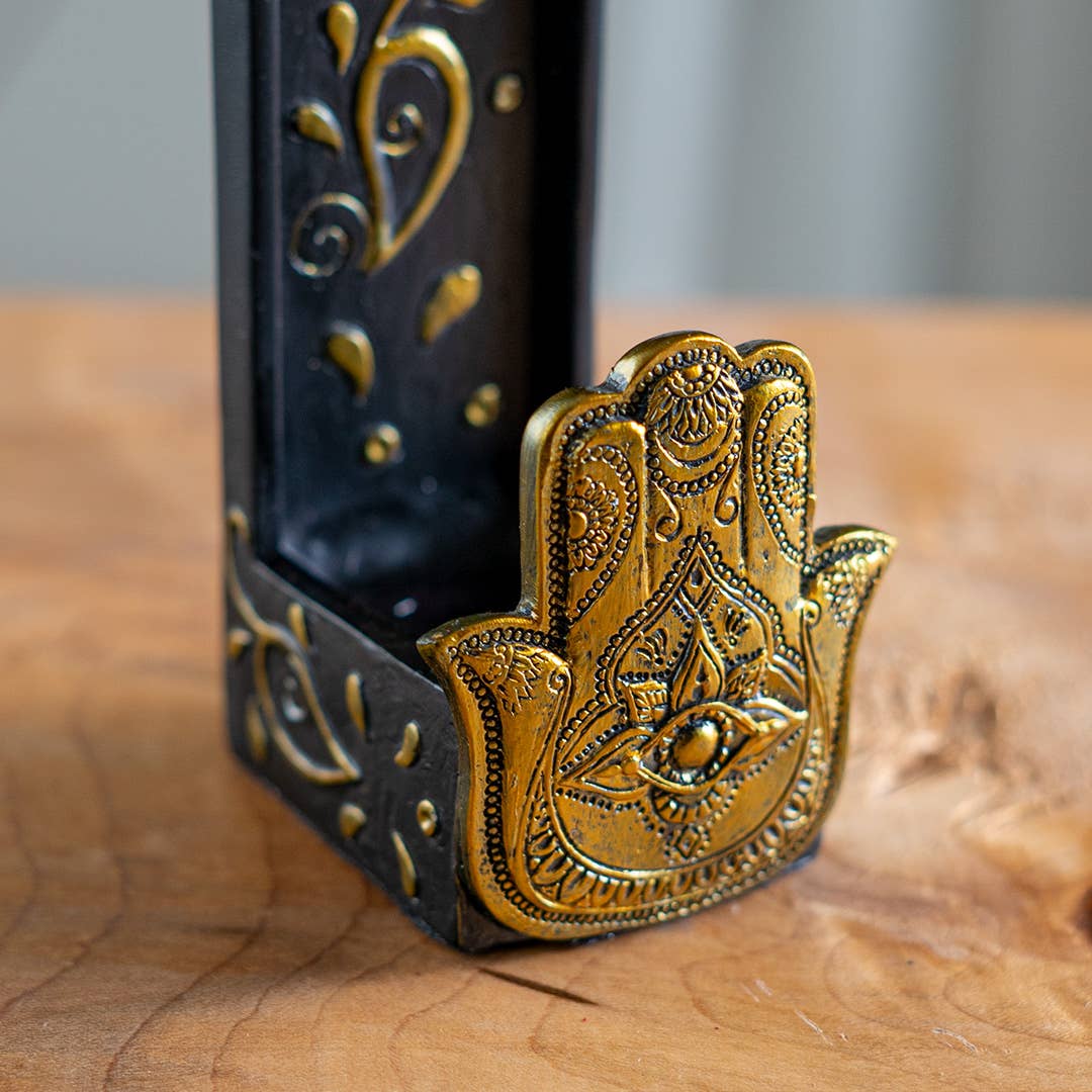 Hamsa Incense Burner